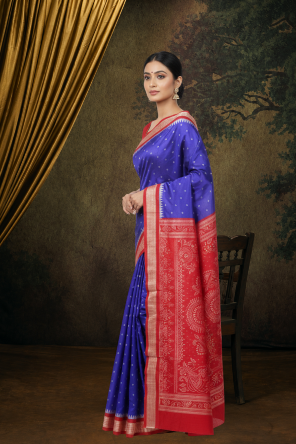 Sambalpuri handwoven pure silk (silk mark) saree