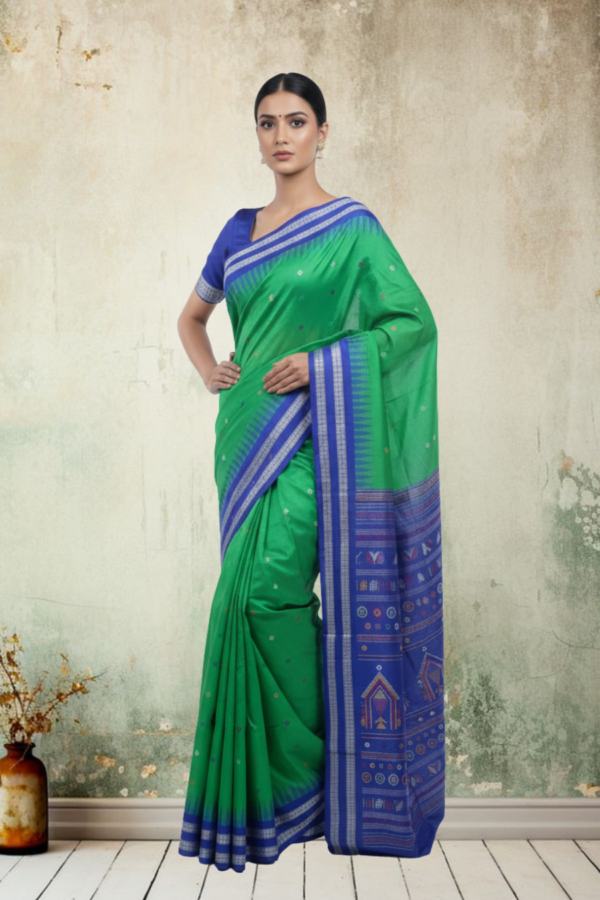 Sambalpuri handwoven pure silk (silk mark) saree